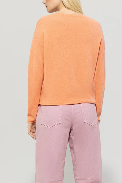 Luisa Cerano cashmere blend sweater 118606 Peach