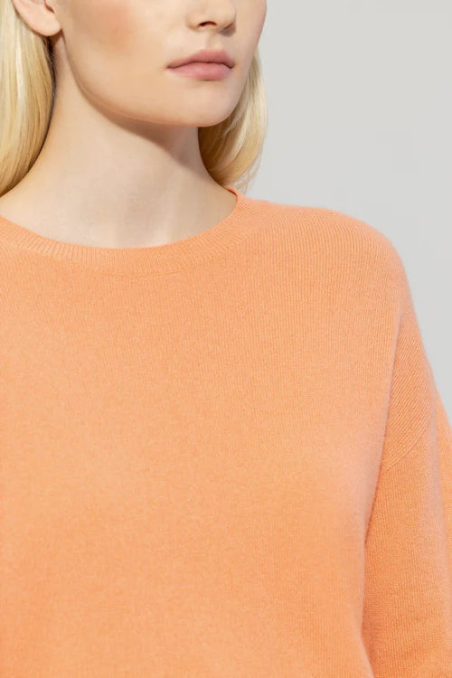 Luisa Cerano cashmere blend sweater 118606 Peach