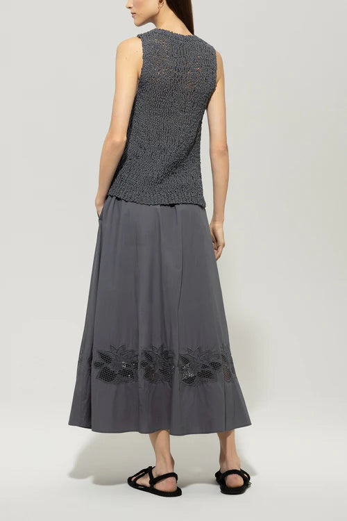 Luisa Cerano bouclé knitted top 118631