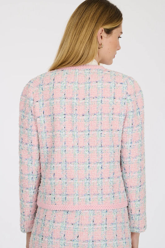 Weill checked tweed jacket