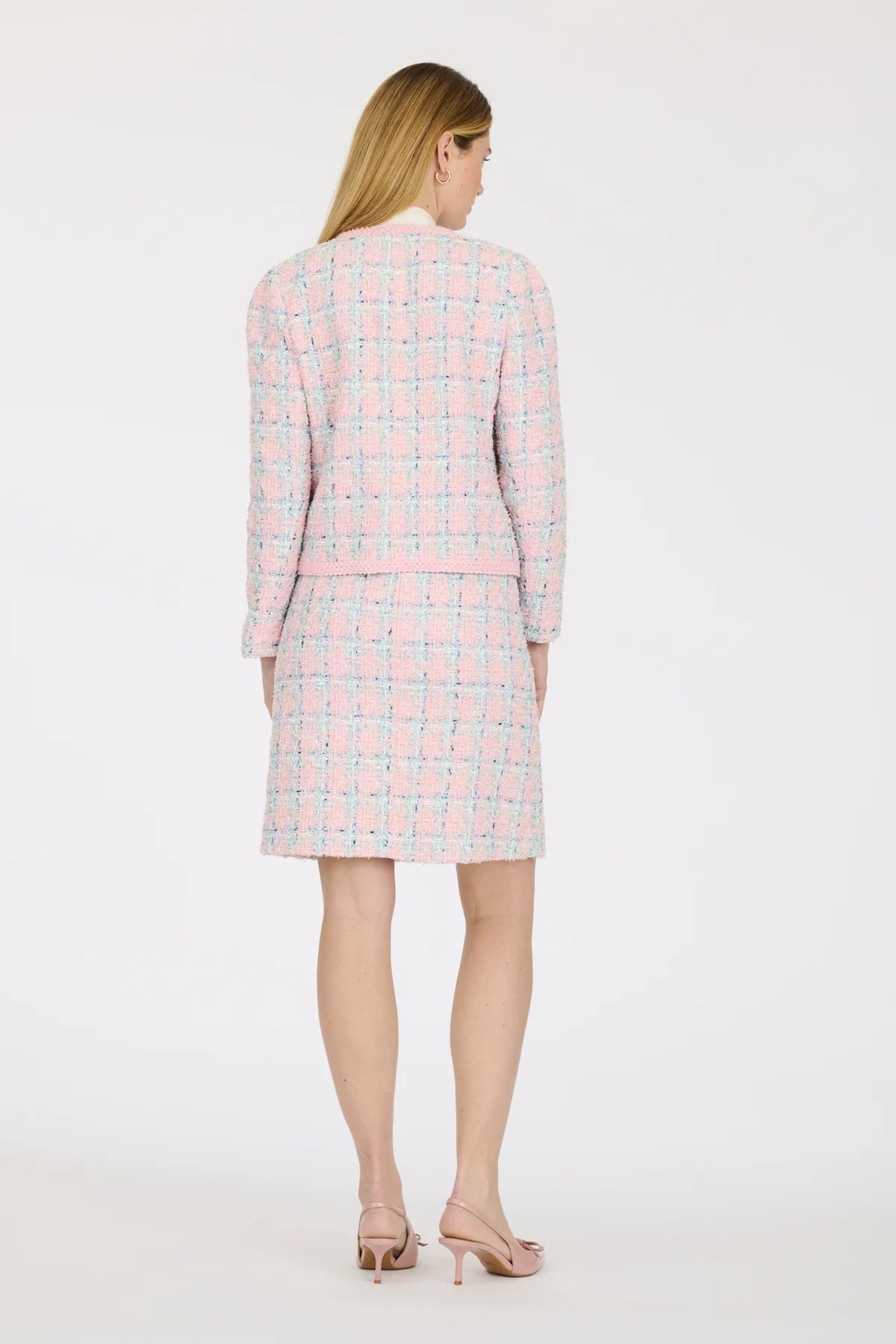 Weill checked tweed jacket