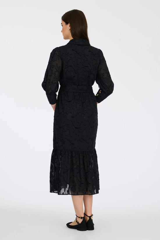Weill long cotton jacquard dress 125102