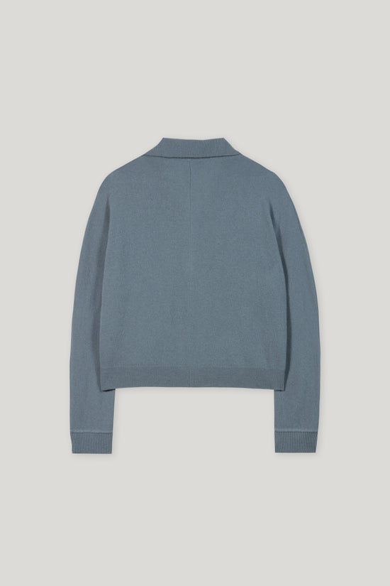 Luisa Cerano cashmere blend polo sweater 128665