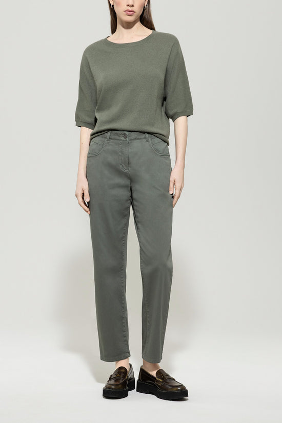 Luisa Cerano cashmere blend sweater khaki 128666