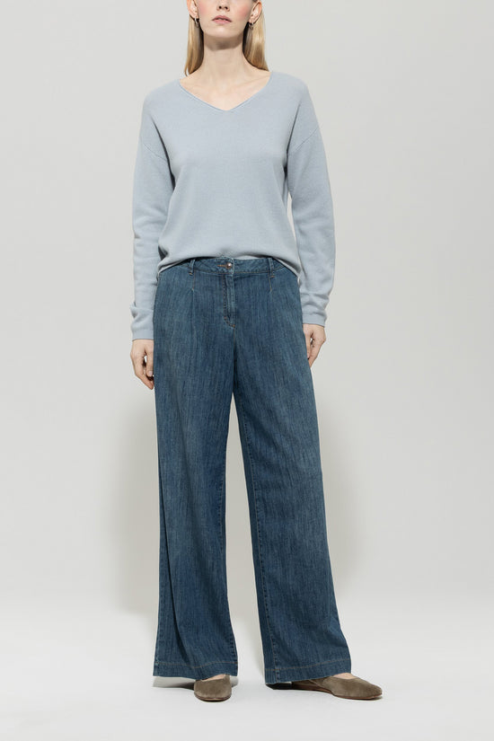 Luisa Cerano long sleeve cashmere sweater 128689