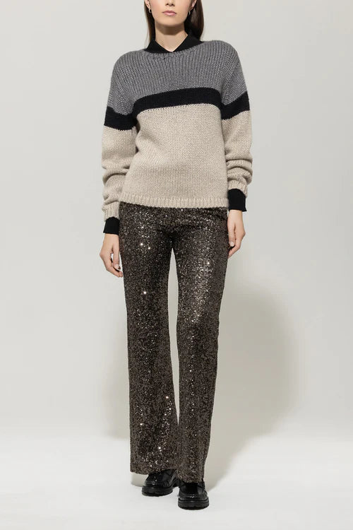 Luisa Cerano colour block sweater 128701