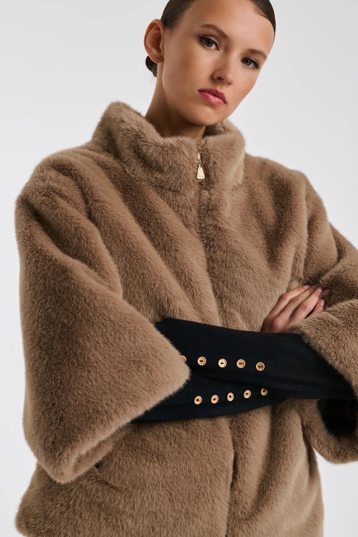 Weill faux fur coat 131035