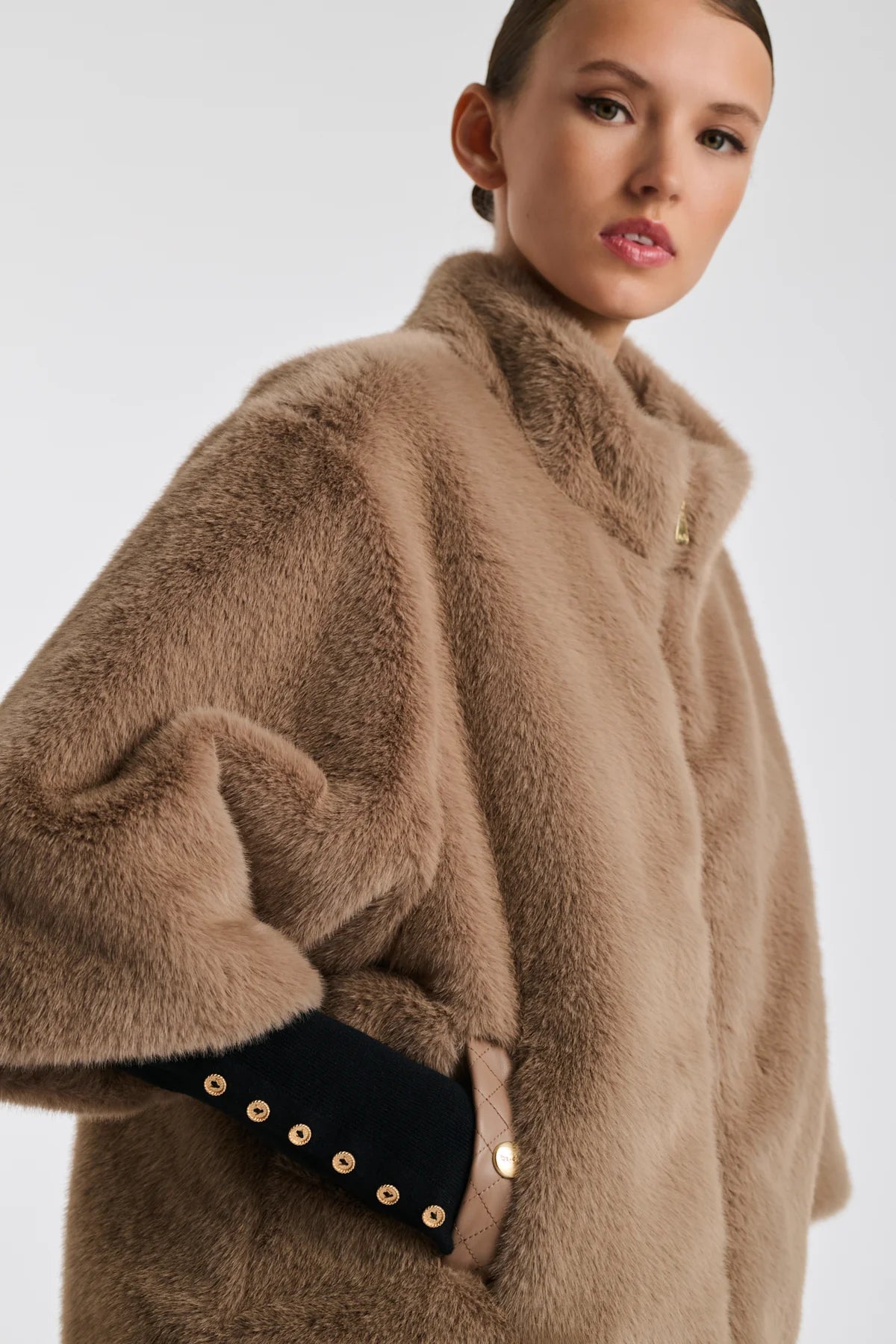 Weill faux fur coat 131035
