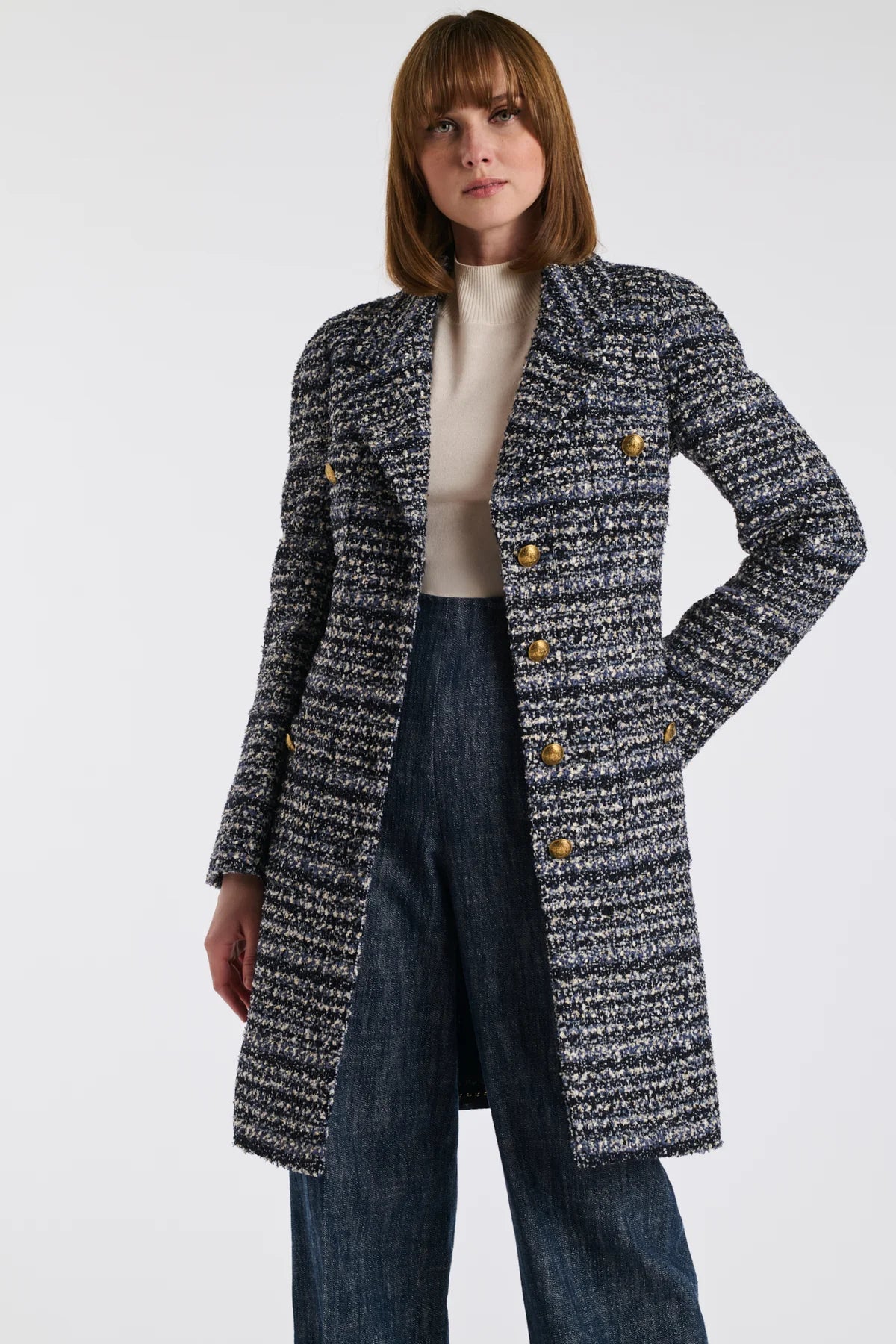 Weill tweed coat 131110