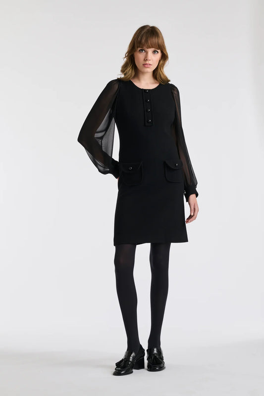 Weill wool crêpe dress 135008