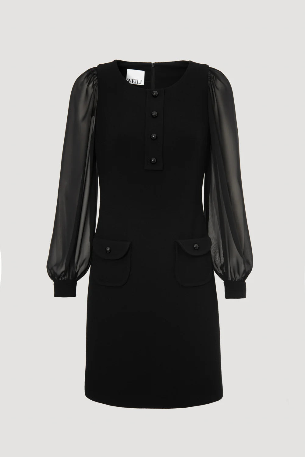 Weill wool crêpe dress 135008