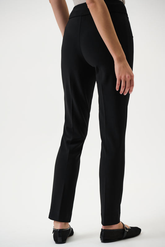 Joseph Ribkoff Black Classic Tailored Slim Trousers