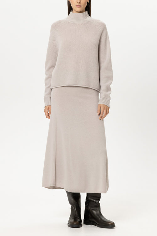 Luisa Cerano Pearl Cashmere Blend Turtle Neck Sweater