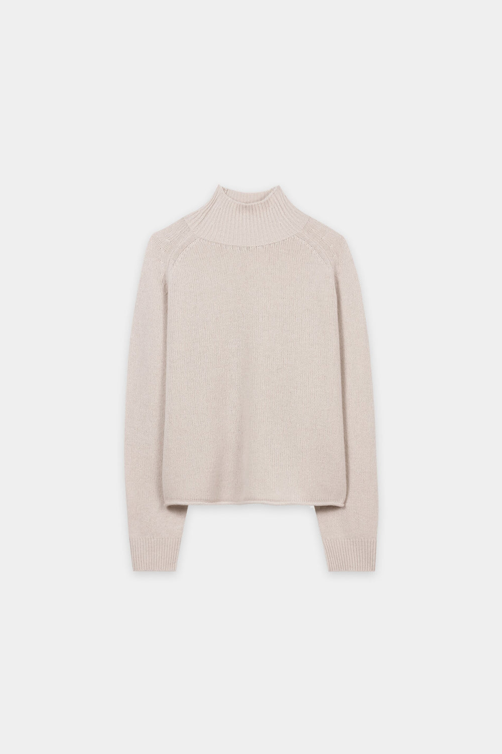Luisa Cerano Pearl Cashmere Blend Turtle Neck Sweater