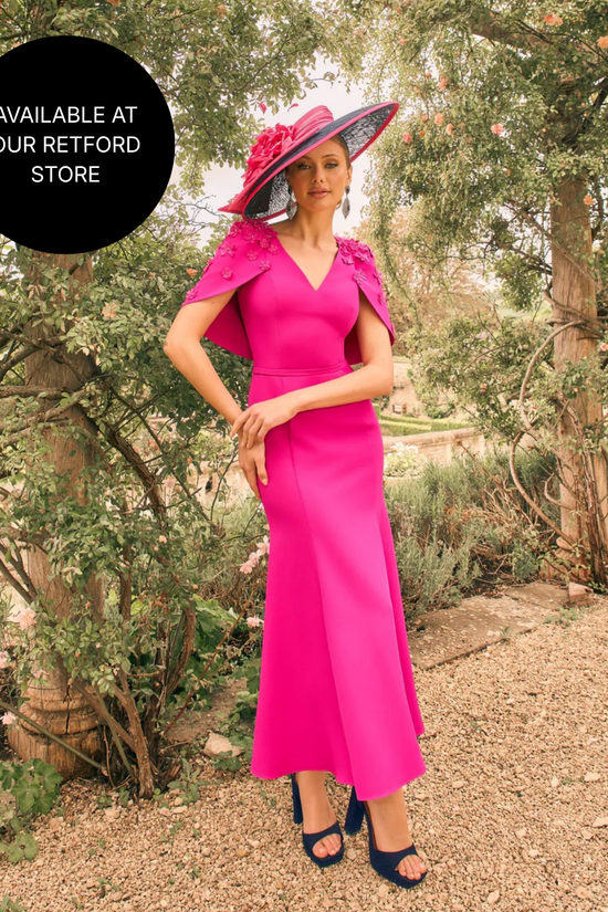 Veni Infantino Party Pink Fitted Bodice Fluted Skirt Dress 992727 AW