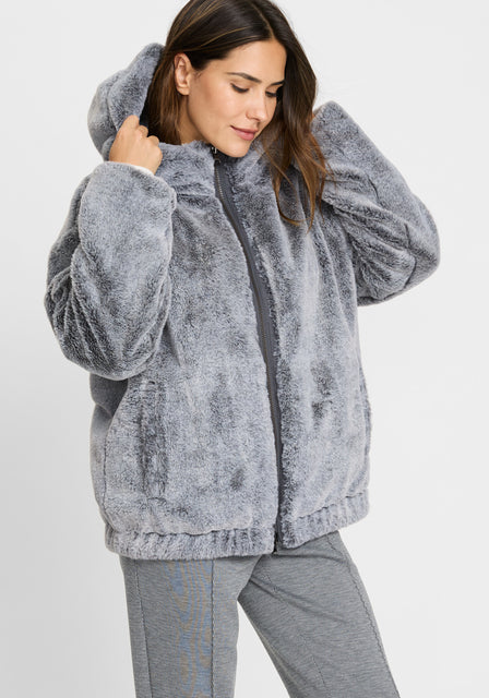 Olsen reversible faux fur outdoor jacket 15101437