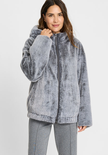 Olsen reversible faux fur outdoor jacket 15101437