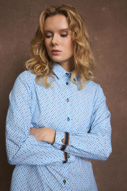 Tinta & Bariloche blue Salionca shirt