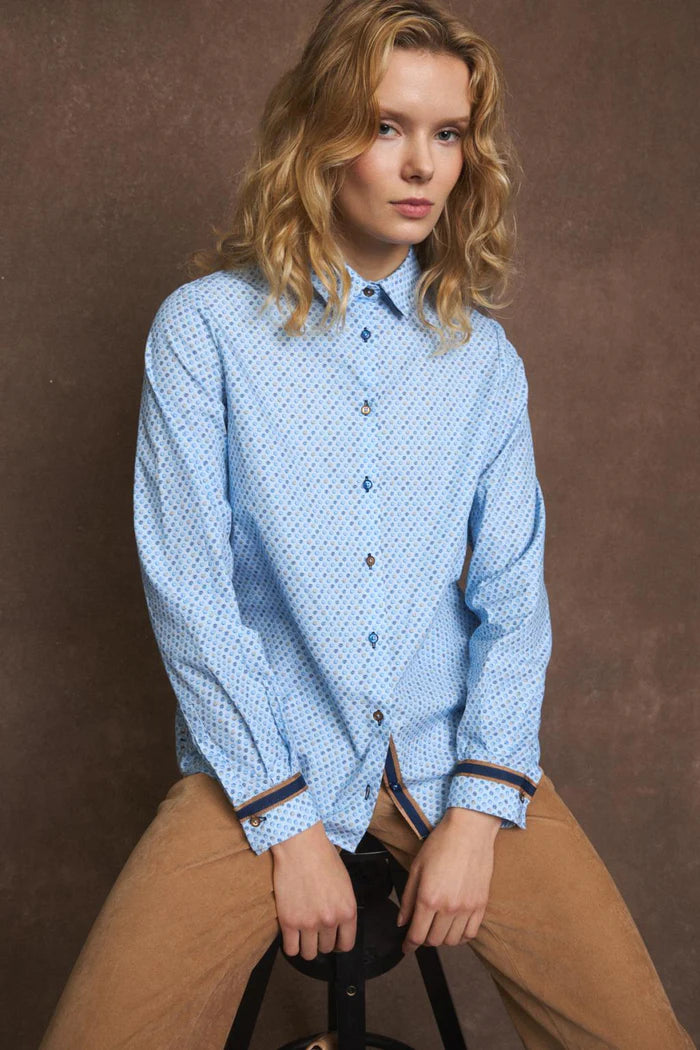 Tinta & Bariloche blue Salionca shirt