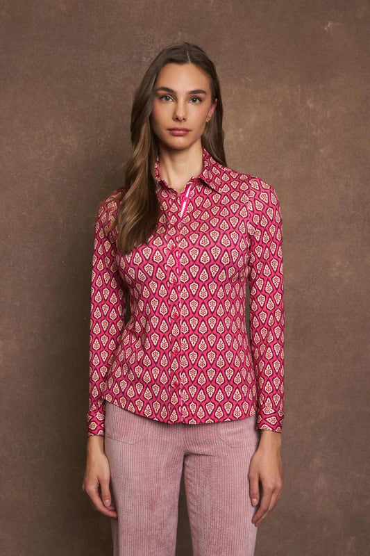 Tinta & Bariloche Mellaria prune shirt-PRUNE