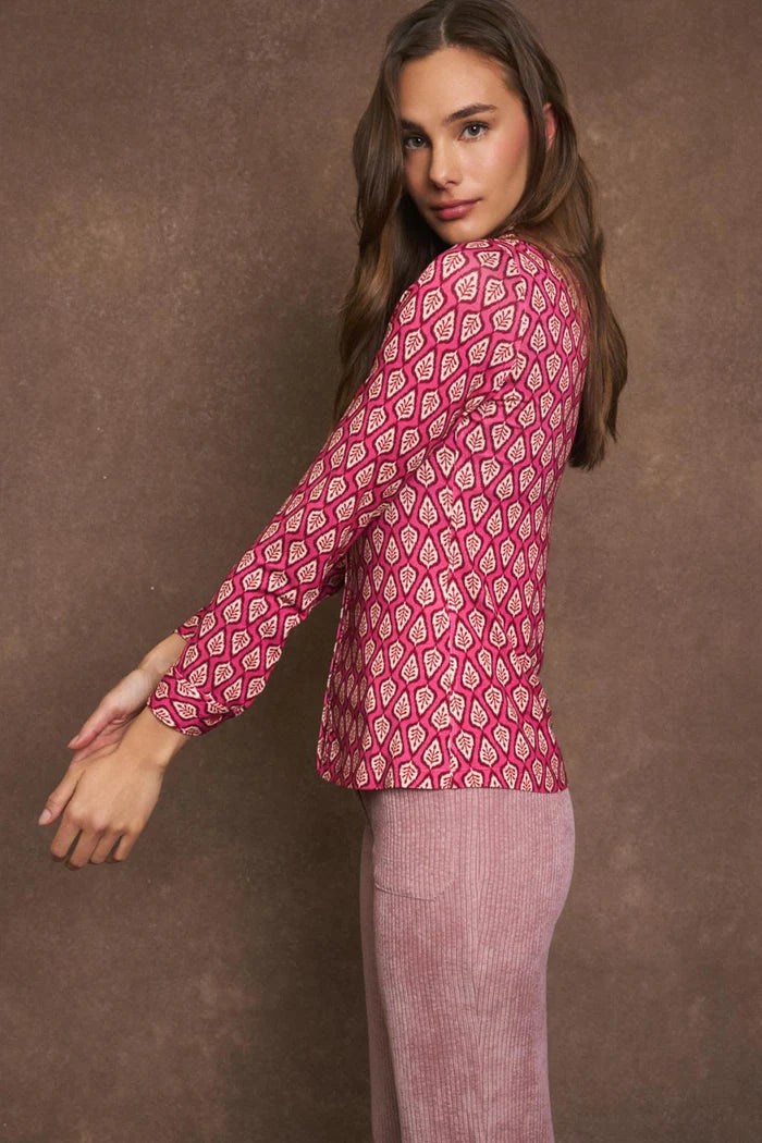 Tinta & Bariloche Mellaria prune shirt-PRUNE
