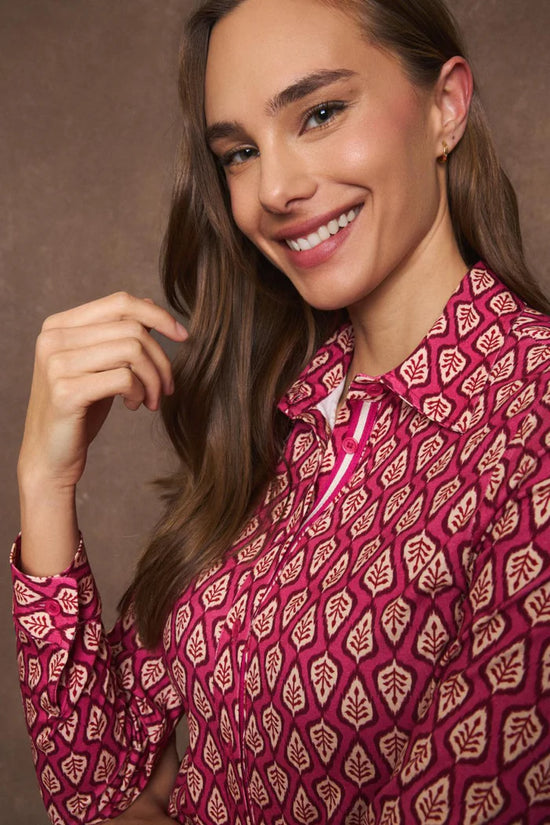 Tinta & Bariloche Mellaria prune shirt-PRUNE