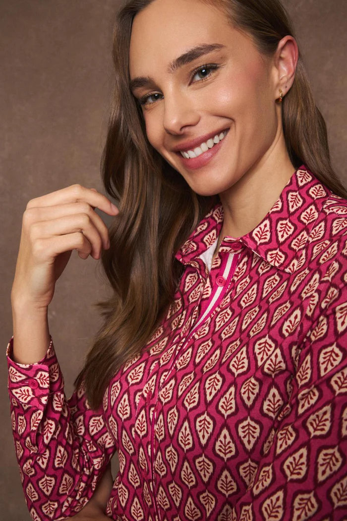 Tinta & Bariloche Mellaria prune shirt-PRUNE