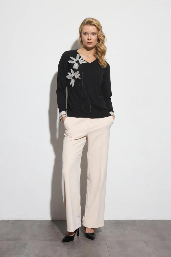Tinta & Bariloche floral detail t-shirt Belaisca