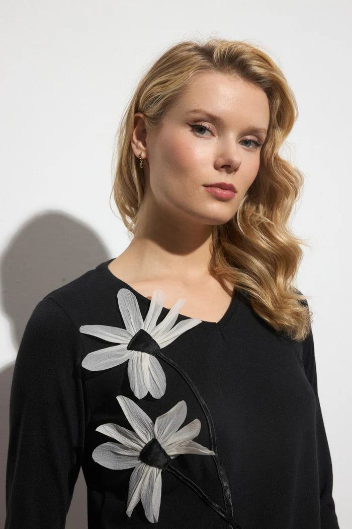 Tinta & Bariloche floral detail t-shirt Belaisca
