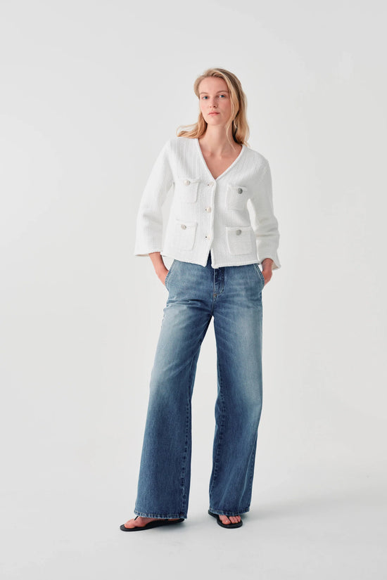 Beatrice b Blue Denim Wide Leg Jeans