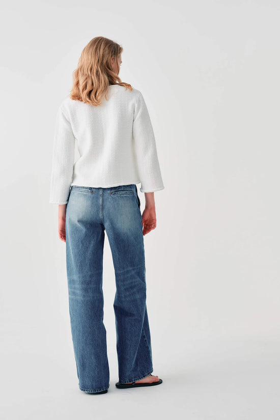 Beatrice b Blue Denim Wide Leg Jeans