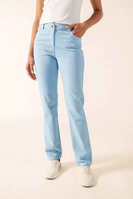 Saint James Shadow Slim Leg 5 Pocket Stretch Jeans
