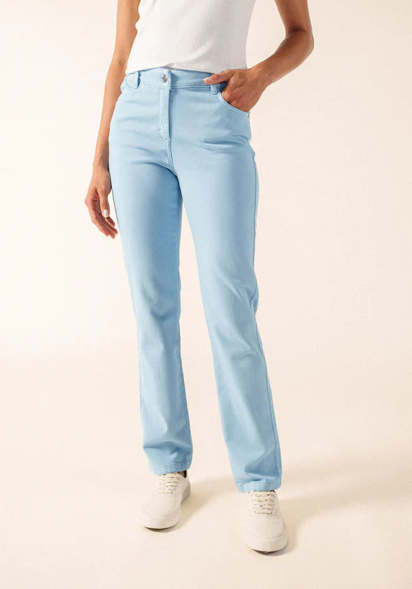 Saint James Shadow Slim Leg 5 Pocket Stretch Jeans