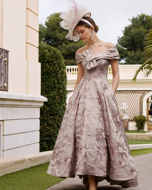 purple corset bridesmaid dresses Fitted Off the Shoulder Formal Prom Dress Atria Signature Colors:Light Pink samplesale2026 Cascading Ruffles;Fully Lined Spring Pastel Bridesmaid Dresses