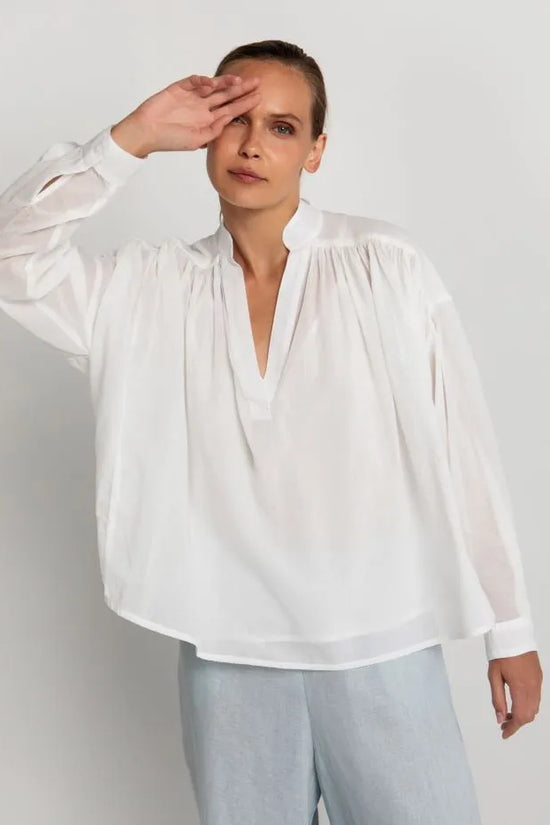 Greek Archaic Kori open neck top 340614