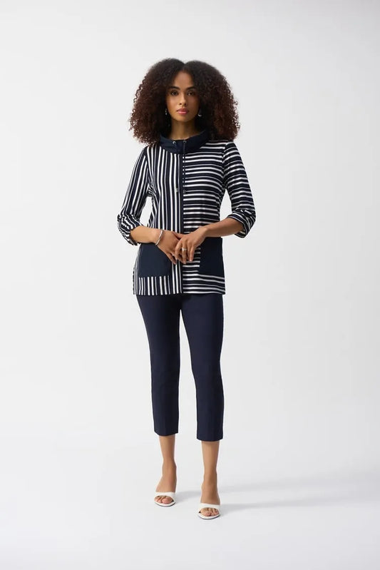 Joseph Ribkoff crop slim leg trouser 201536
