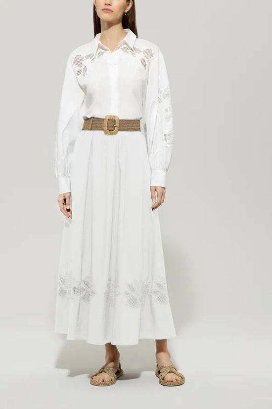 Luisa Cerano blouse with embroidery 218292