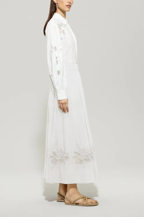 Luisa Cerano blouse with embroidery 218292