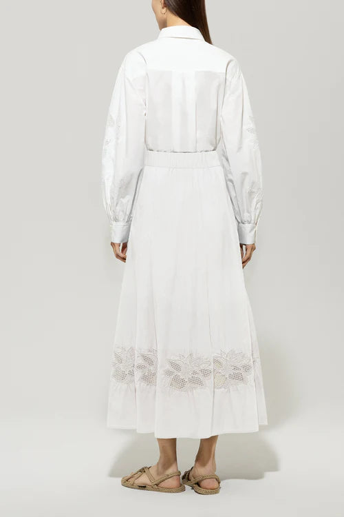 Luisa Cerano blouse with embroidery 218292