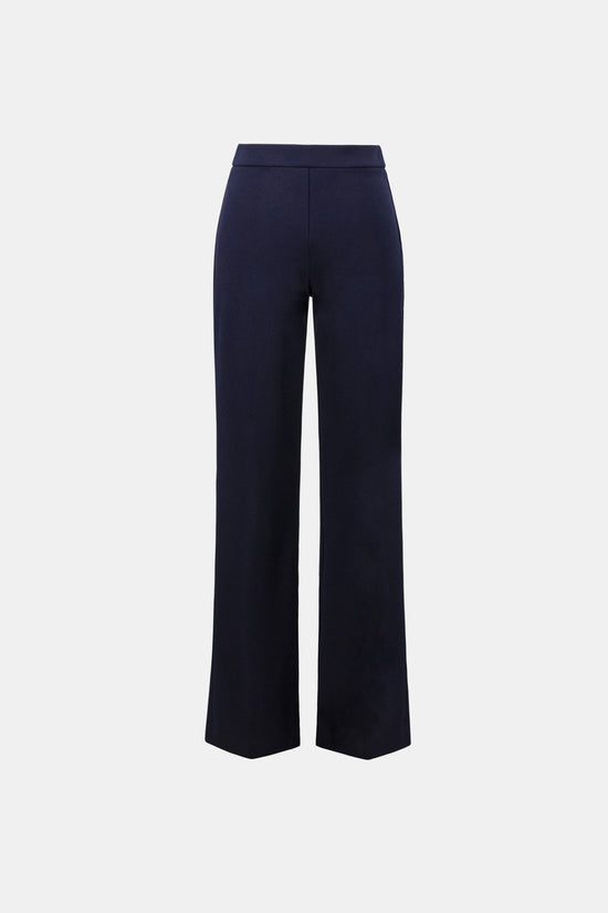 Joseph Ribkoff Midnight Blue Wide Leg Pull-On Trousers