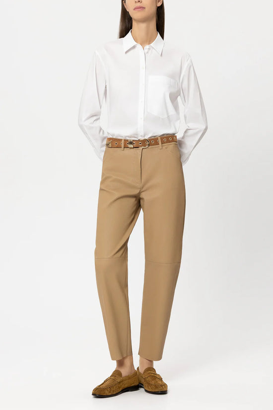 Luisa Cerano White Shirt blouse with Ajour Embroidery 238666