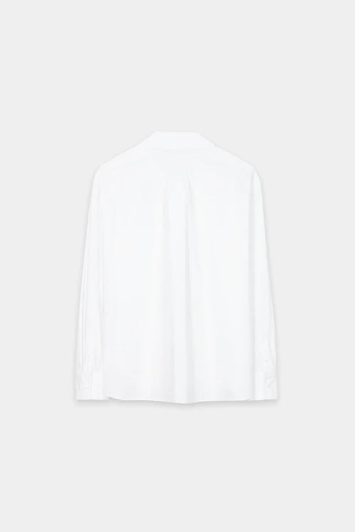 Luisa Cerano White Shirt blouse with Ajour Embroidery 238666