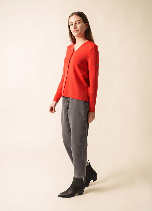 Saint James v neck cardigan 2394 Brevands