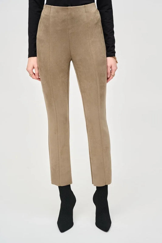 Joseph Ribkoff faux suede flare trouser 243178