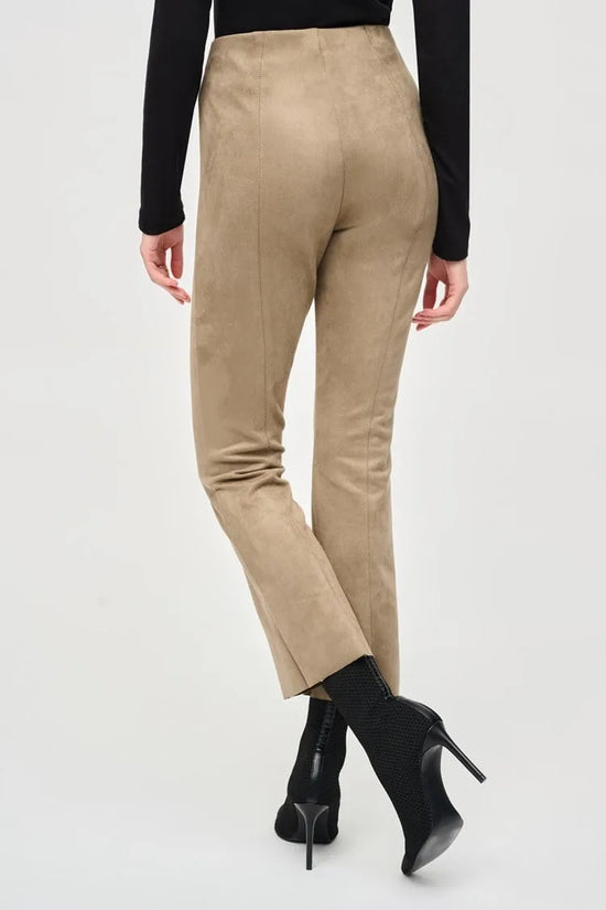 Joseph Ribkoff faux suede flare trouser 243178