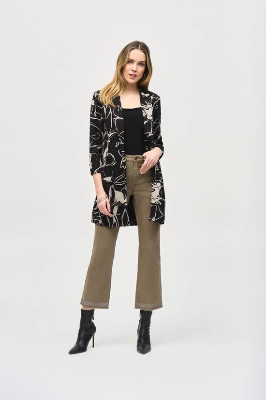 Joseph Ribkoff long print jacket