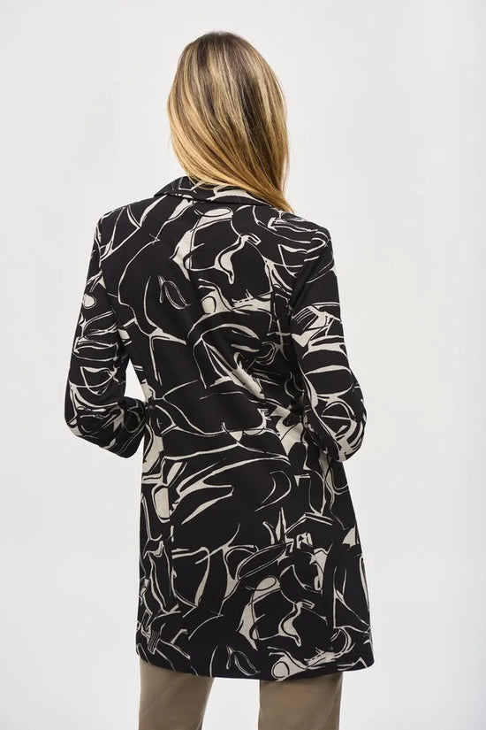 Joseph Ribkoff long print jacket