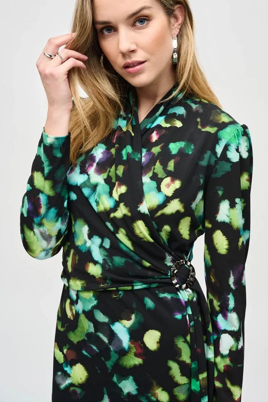 Joseph Ribkoff wrap dress 243321