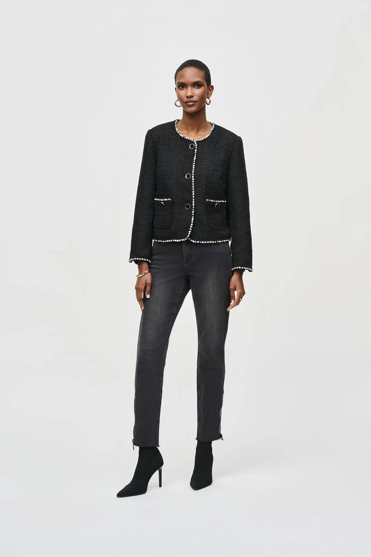 Joseph Ribkoff bouclé jacket