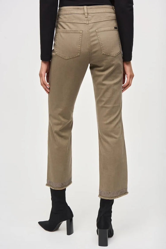 Joseph Ribkoff freyed hem trouser 243964